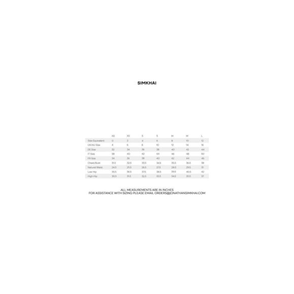 NEW JONATHAN SIMKHAI high-rise elastic cuffs joggers in chocolate - Picture 2 of 6